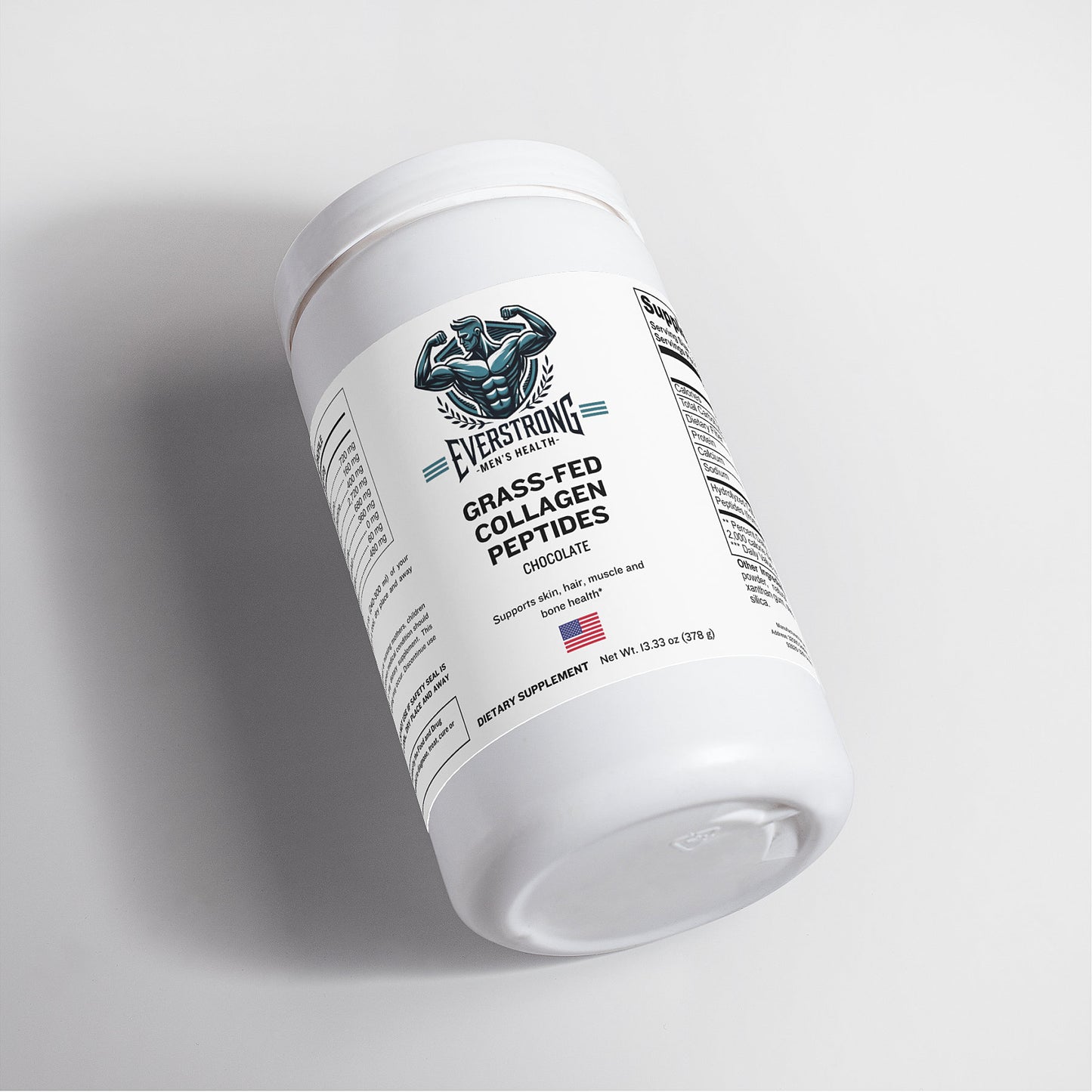 Grass-Fed Collagen Peptides Powder (Chocolate)