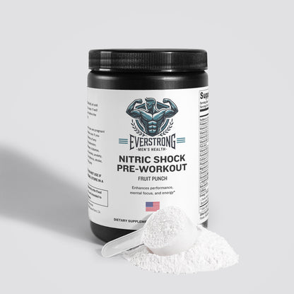 Nitric Shock Pre-Workout Powder (Fruit Punch)